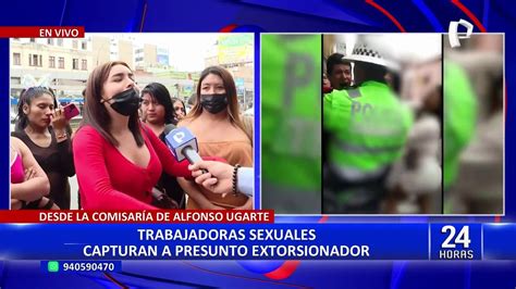 Cercado De Lima Meretrices Capturan A Sujeto Acusado De Acuchillar A