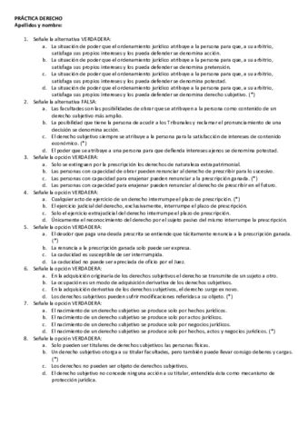 Pr Ctica Derecho Subjetivo Y Patrimonio Pdf