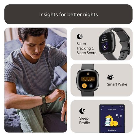 Fitbit Fitbit Sense Smartwatch Shadow Grey Graphite