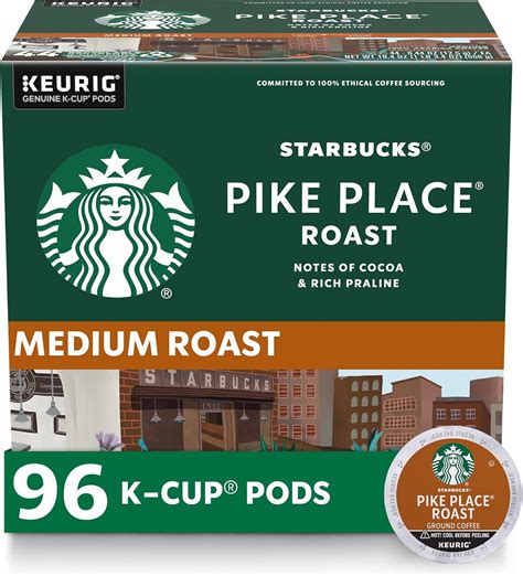 96 Count Starbucks K Cup Coffee Pods Various