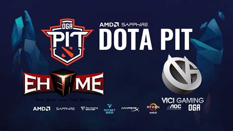 Vg Vs Ehome Game Amd Sapphire Dota Pit Online Youtube