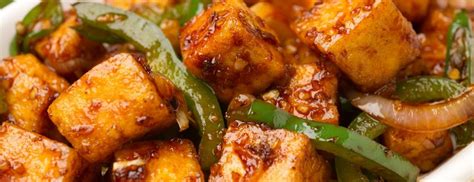 Chilli Paneer Dry Recipe : Creating Chinese Style Paneer Chunks ...