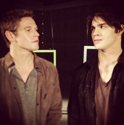 Zach Roerig And Steven R Mcqueen Vampire Diaries Season 5 Photoshoot Vampire Diaries Vampire