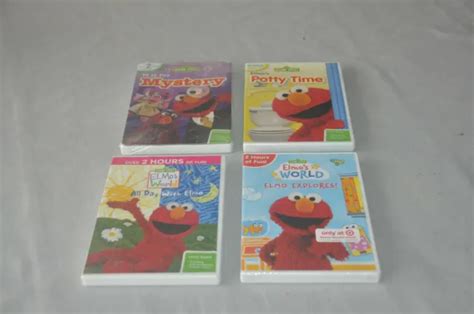 PBS KIDS SESAME Street DVD Lot Of 6 New Sealed Elmo Kids Children’s EUR ...