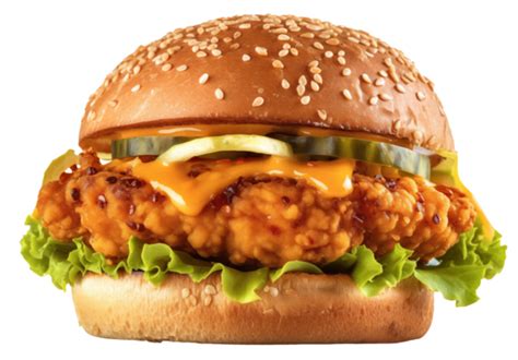 Zinger Burger Pngs For Free Download