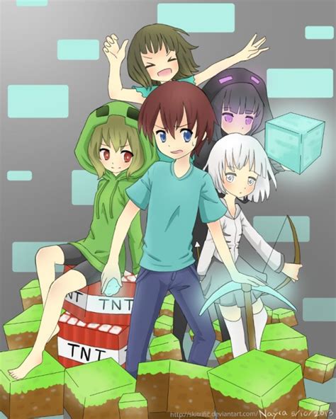 Create Meme Minecraft Anime Girl Creeper Minecraft Anime Creeper Pictures Meme