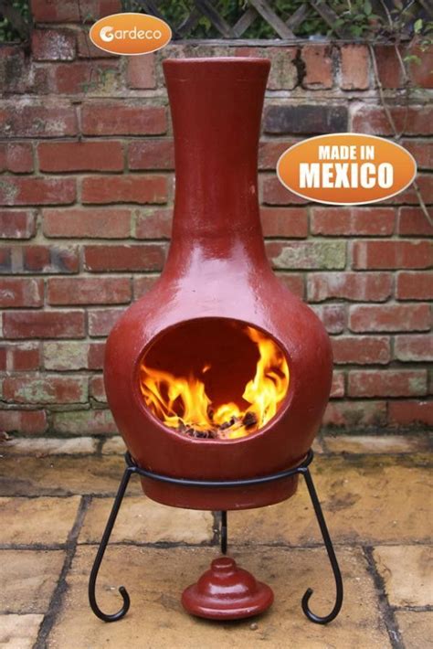 Ceramic Chimney Fire Pit Ceramic Chiminea Fire Pit Fire Pit Design