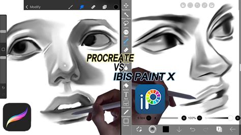 💥 Procreate Vs Ibis Paint X Satisfied Process Which One 💥