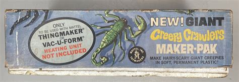 Mattel Giant Creepy Crawlers Maker Pak 1960s Extras 13 Total