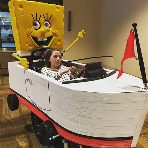 Jade's SpongeBob Squarepants Boat — Magic Wheelchair