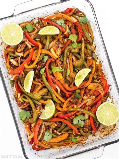 Easy Oven Fajitas - Budget Bytes