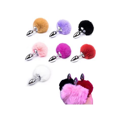 Plug Anal Cola Conejo Colores GAMEL