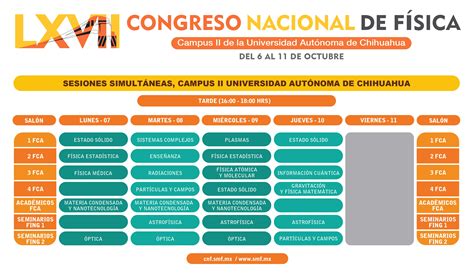 Programa Final Lxvii Congreso Nacional De F Sica