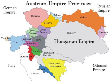 Austrian Empire Map