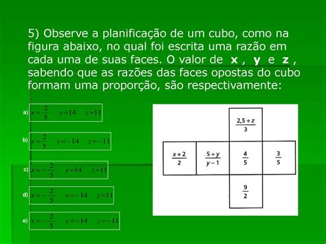 Lista De ExercÍcio RazÃo E ProporÇÃo Professor Rivaildo Alves Ppt