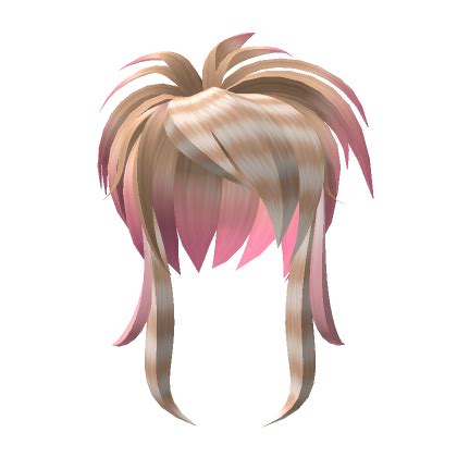 Blonde Pink Gyaru Raccoon Hair Roblox Item Rolimon S