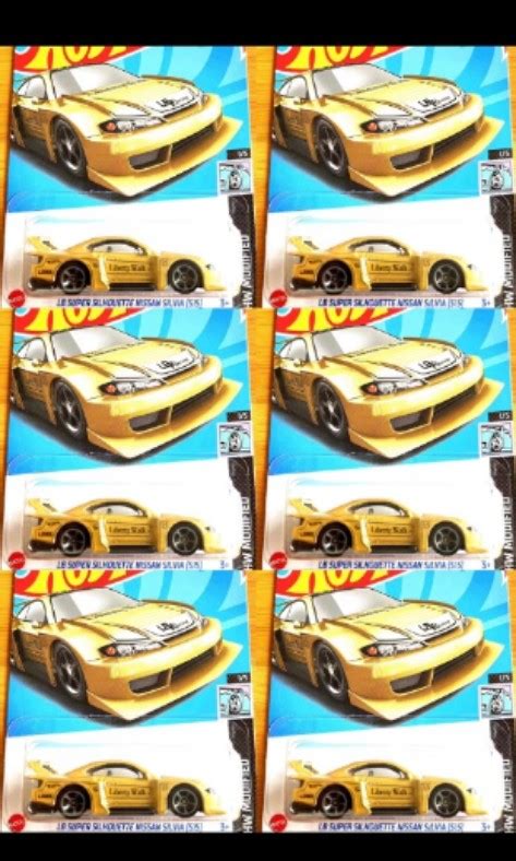 Hot Wheels Lb Super Silhoutte Nissan Silvia S Gold Mambang Emas