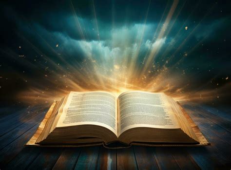 Open bible with sunlights 27819679 Stock Photo at Vecteezy