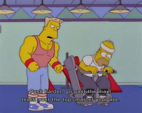 Homer Simpson Fitness Motivation Workout Humor Motivational Pictures