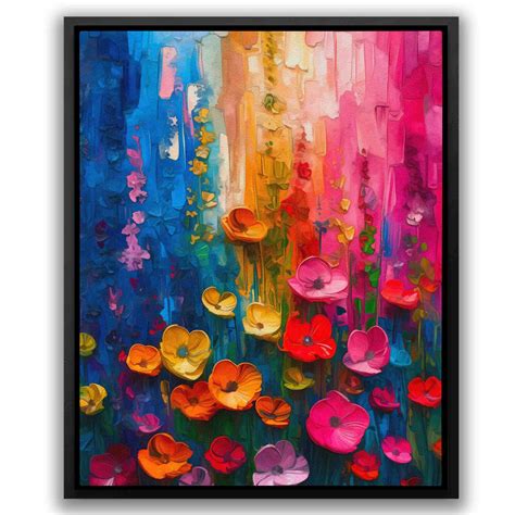 Rainbow Art - Rainbow Colors Wall Artwork - Luxury Wall Art