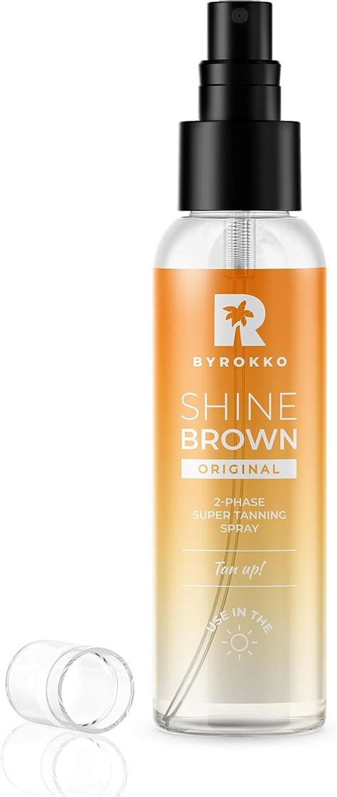 BYROKKO Shine Brown Two Phase Super Tanning Spray 100 Ml Deep Tan