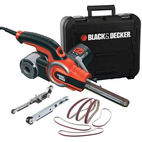 Black Decker KA902EK Powerfile Lime électrique à bande dans coffret