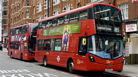 London Bus Route 185 Lewisham Station To Victoria Subtitles YouTube