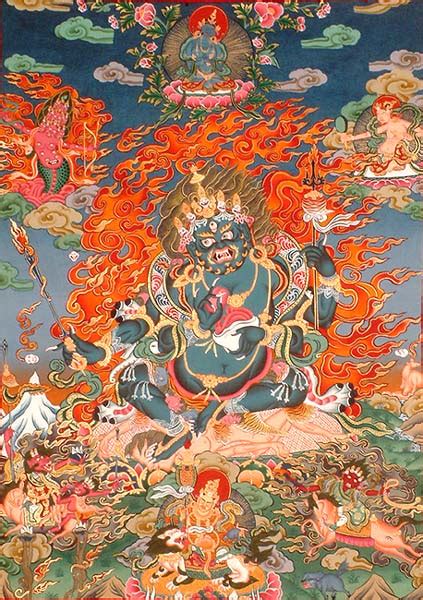 Mahakala The Protector Of Dharma Exotic India Art