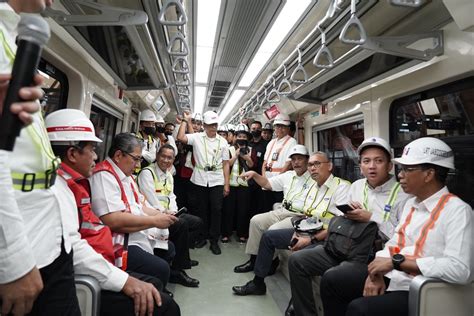 Jadi Kado Hut Ri Lrt Jabodebek Bakal Diresmikan Jokowi Agustus