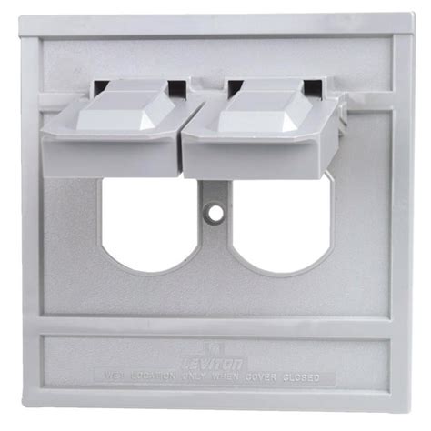 Leviton Commercial Grade Weatherproof Outdoor Outlet Cover - Walmart.com - Walmart.com