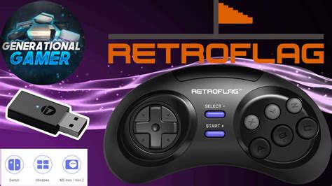 New Sega Genesis Mini Controller by RetroFlag Review - Generational Gamer