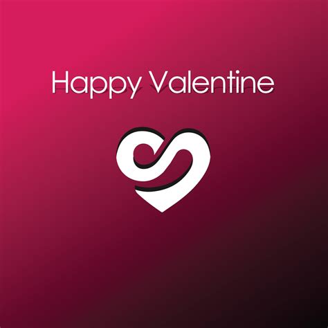 happy valentine day logo vector 13974629 Vector Art at Vecteezy