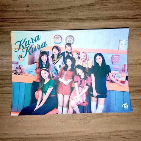 Twice Kura Kura Postcard Shopee Philippines