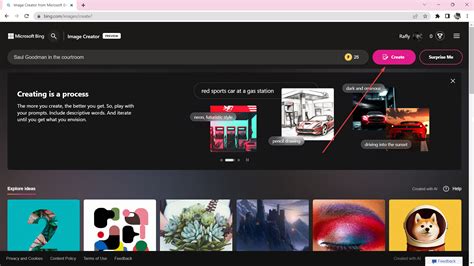How To Create Images With Word Prompts On Bing Ai