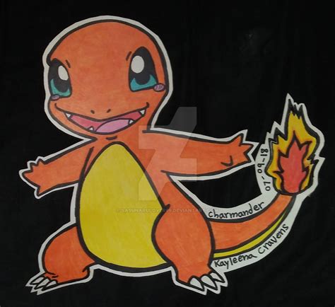 Pokemon - Charmander Fan-Art by SasuNaruLover99 on DeviantArt