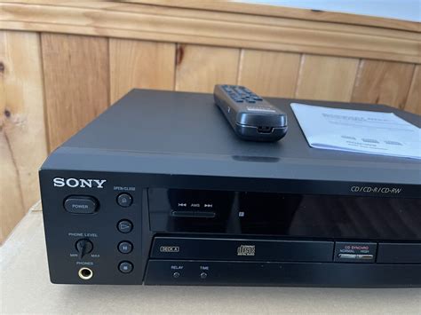 Sony RCD W3 Compact Disc CD Recorder Duplicator Player In Original Box