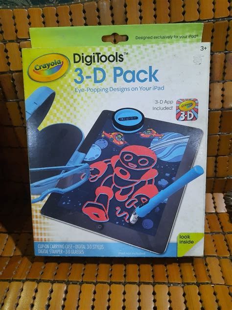 Crayola Digitools 3 D Pack For Ipad Hobbies And Toys Stationary And Craft