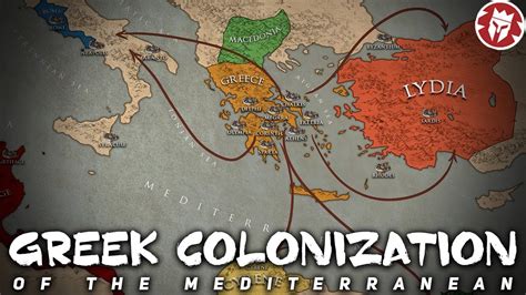 How The Greeks Colonized The Mediterranean Ancient Civilizations