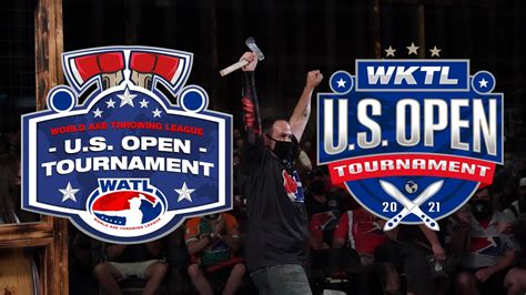 2021 U S Open World Axe Throwing League YouTube