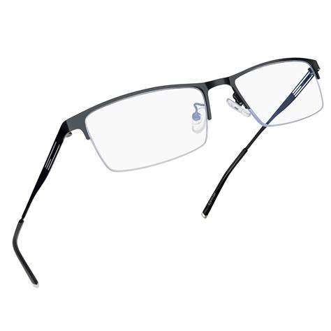 Joopin 1 50 Reading Glasses Women Mens Metal Half Frame Readers Clear Lens Eyeglasses