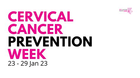 Cervical Cancer Prevention Week 2023 Thrive CNTW