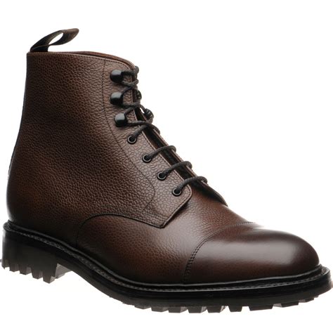 Loake Shoes Loake Country Sedbergh Rubber Soled Boots In Dark