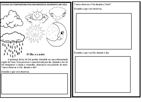 Atividade Estudo Do Tempo Atividades Estudo Do Tempo Atividades Dia E