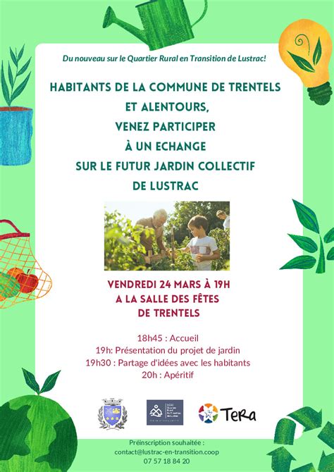 News Jardin Partag Du Quartier Rural En Transition De Lustrac