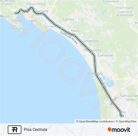 Linea R Orari Fermate E Mappe Pisa Livorno Aggiornato