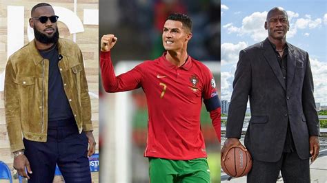 500 Million Cristiano Ronaldo Could Join LeBron James And Michael