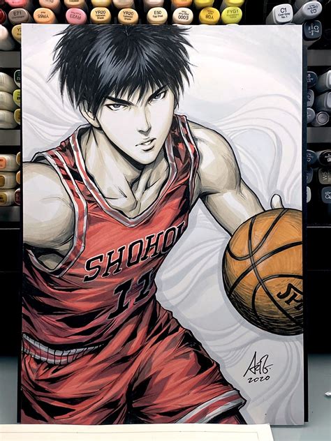 Slam Dunk Manga Character Art Character Design Mob Physco Hot Sex Picture