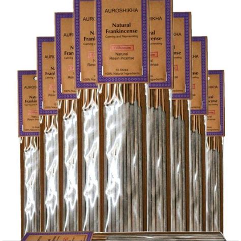 Auroshikha Natural Frankincense Resin Stick Incense Pack Natures