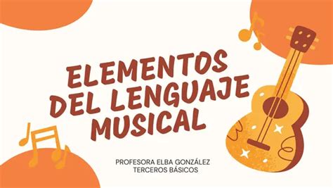 Elementos Del Lenguaje Musical Profe Social