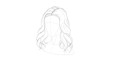 How To Draw Hair Step By Step Guide